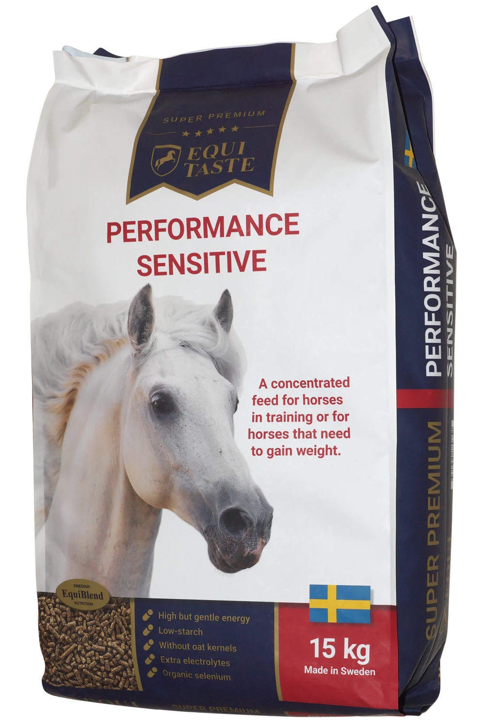 EQUITASTE SENSITVE/ LÅGT SOCKER / HAVRE FRI 15KG HÄSTFODER