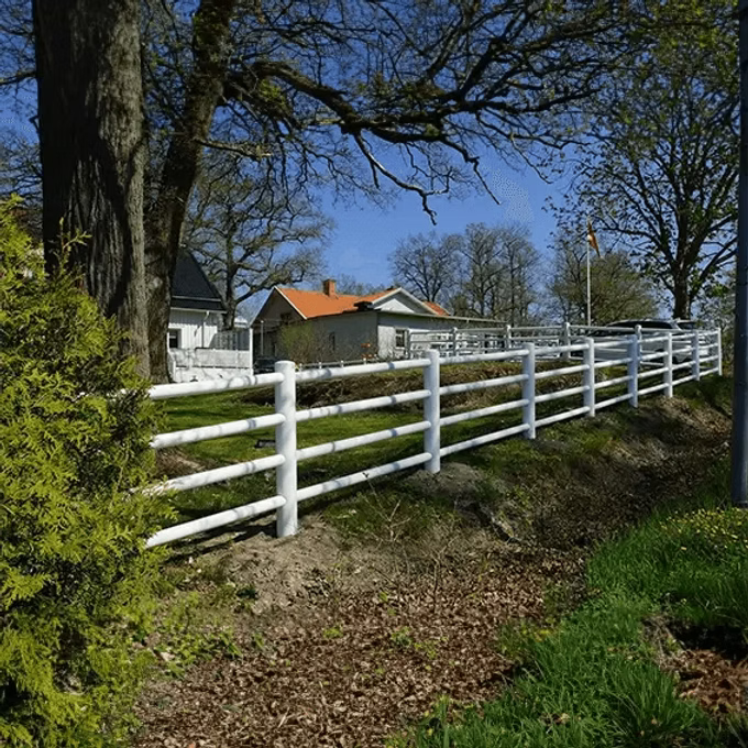 Villastaket A-staket 4 slanor
